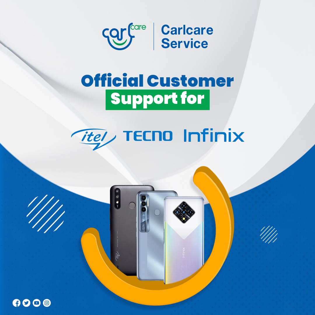 Carlcare office in Ibadan, Carlcare service centre, Infinx, tecno, itel office in Ibadan